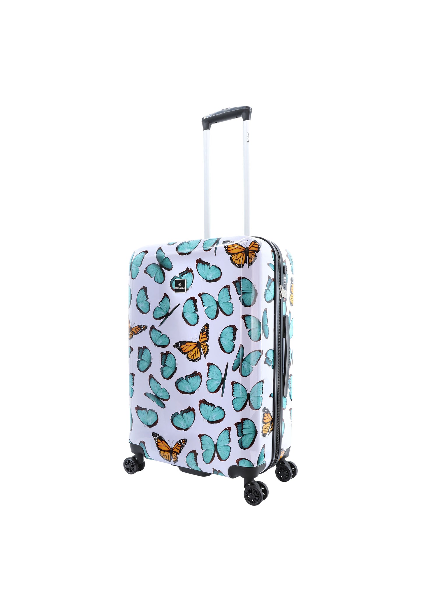 Saxoline Hard Case / Trolley / Travel Case - 66 cm (Moyen) - Imprimé printanier