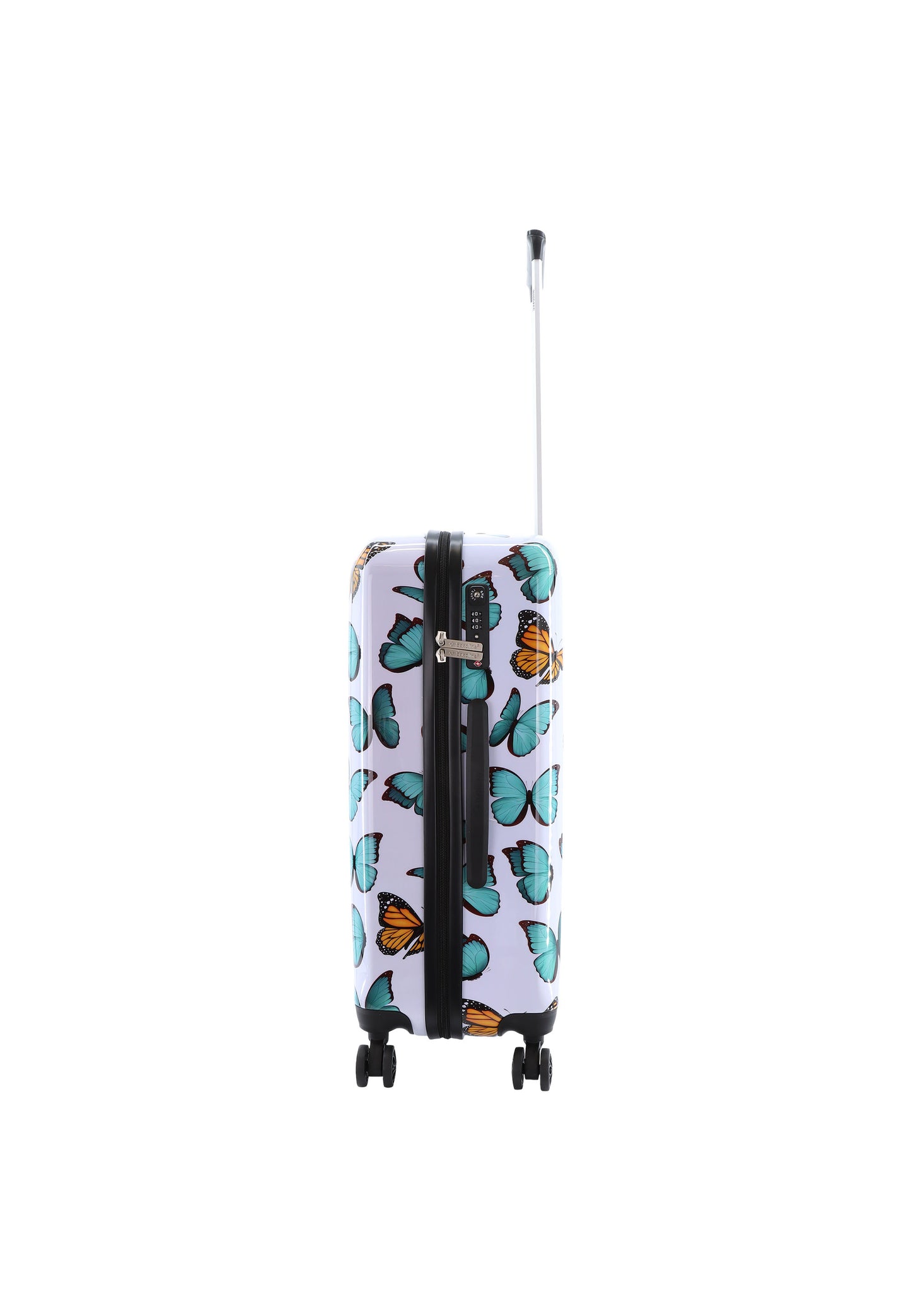 Saxoline Hard Case / Trolley / Travel Case - 66 cm (Moyen) - Imprimé printanier