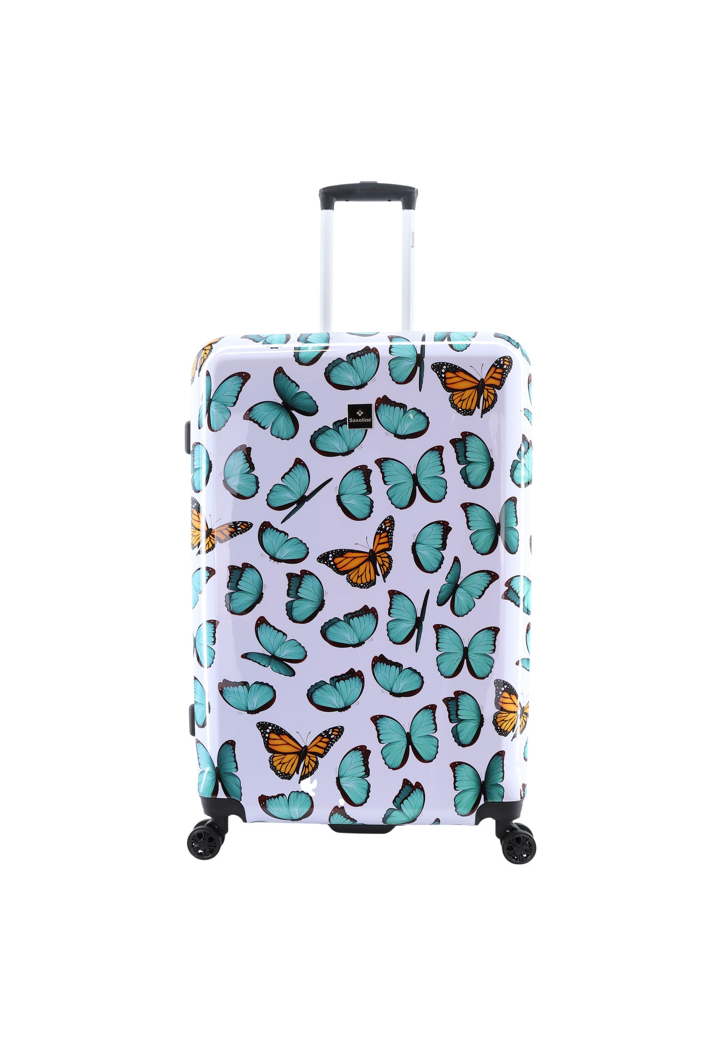 Saxoline Hard Case / Trolley / Travel Case - 76 cm (Large) - Imprimé printanier