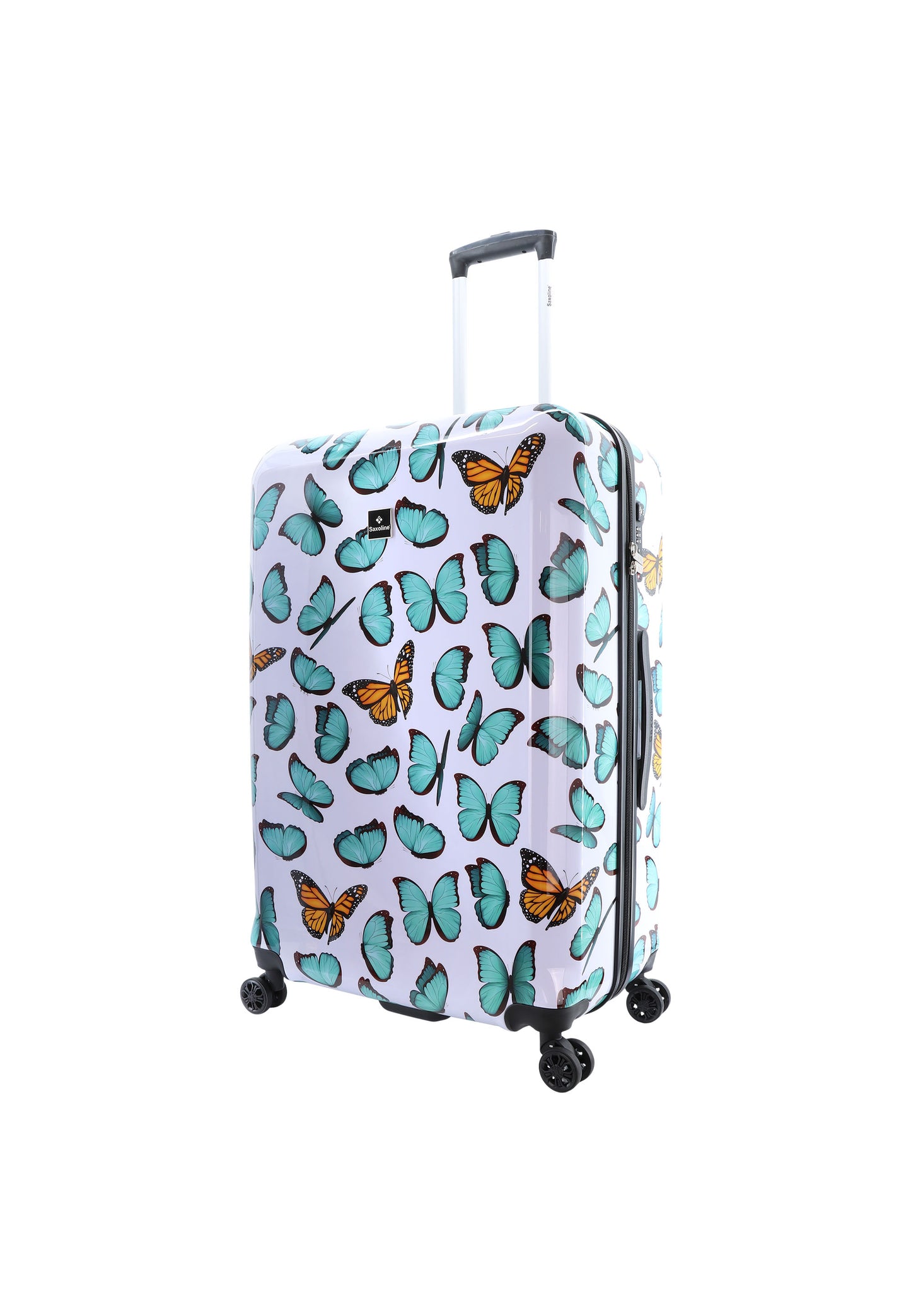 Saxoline Hard Case / Trolley / Travel Case - 76 cm (Large) - Imprimé printanier