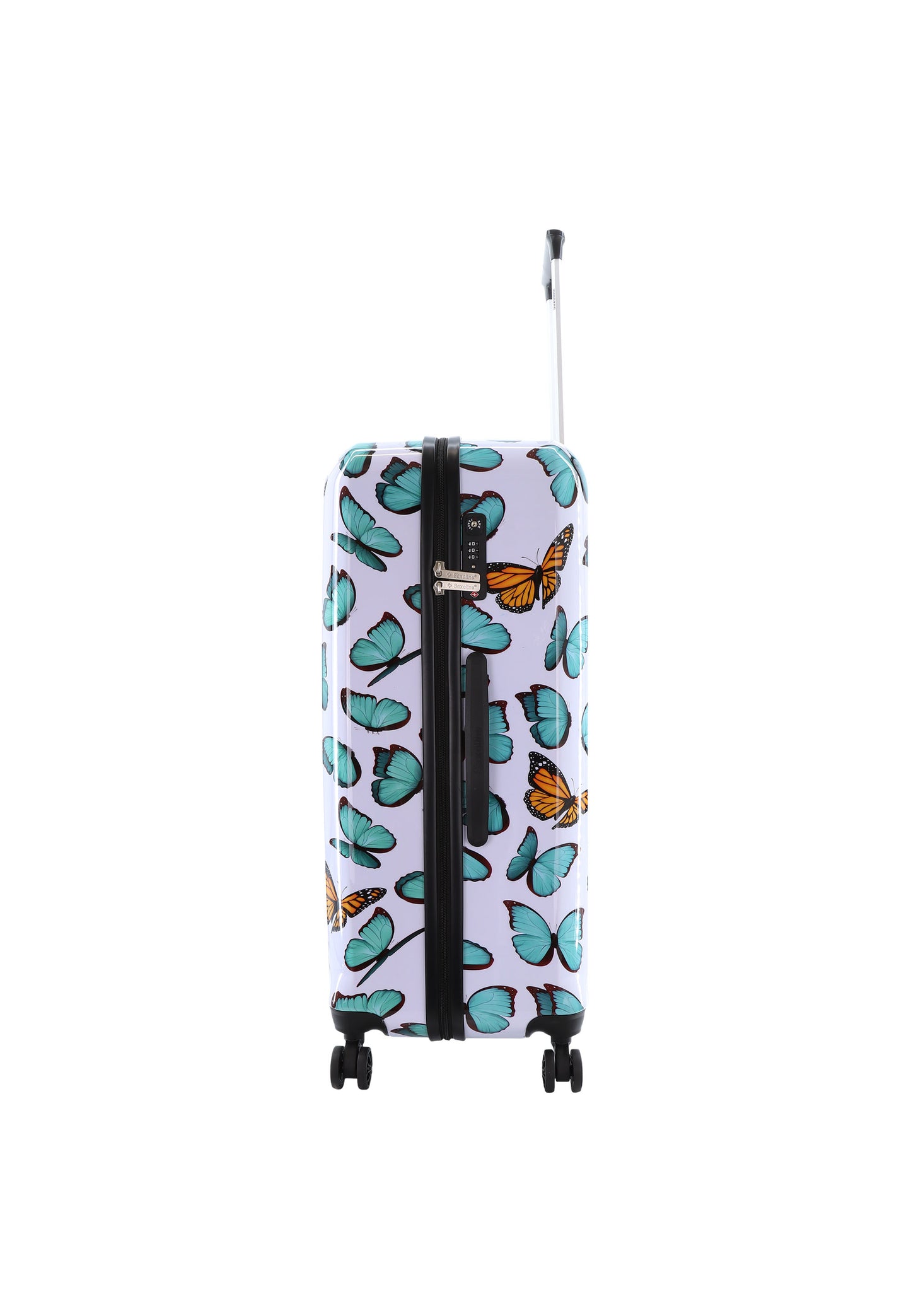 Saxoline Hard Case / Trolley / Travel Case - 76 cm (Large) - Imprimé printanier