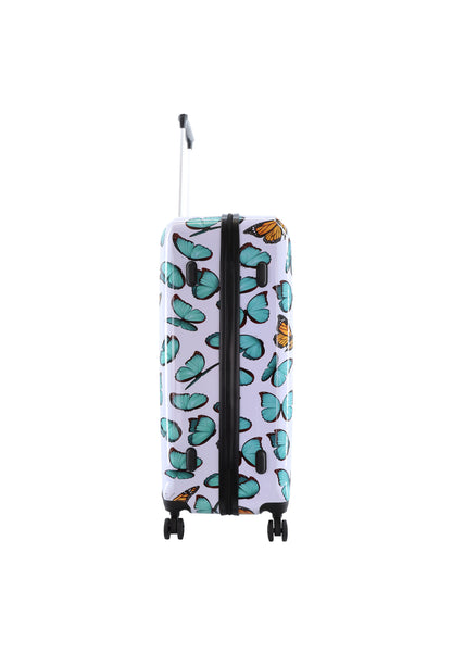 Saxoline Hard Case / Trolley / Travel Case - 76 cm (Large) - Imprimé printanier