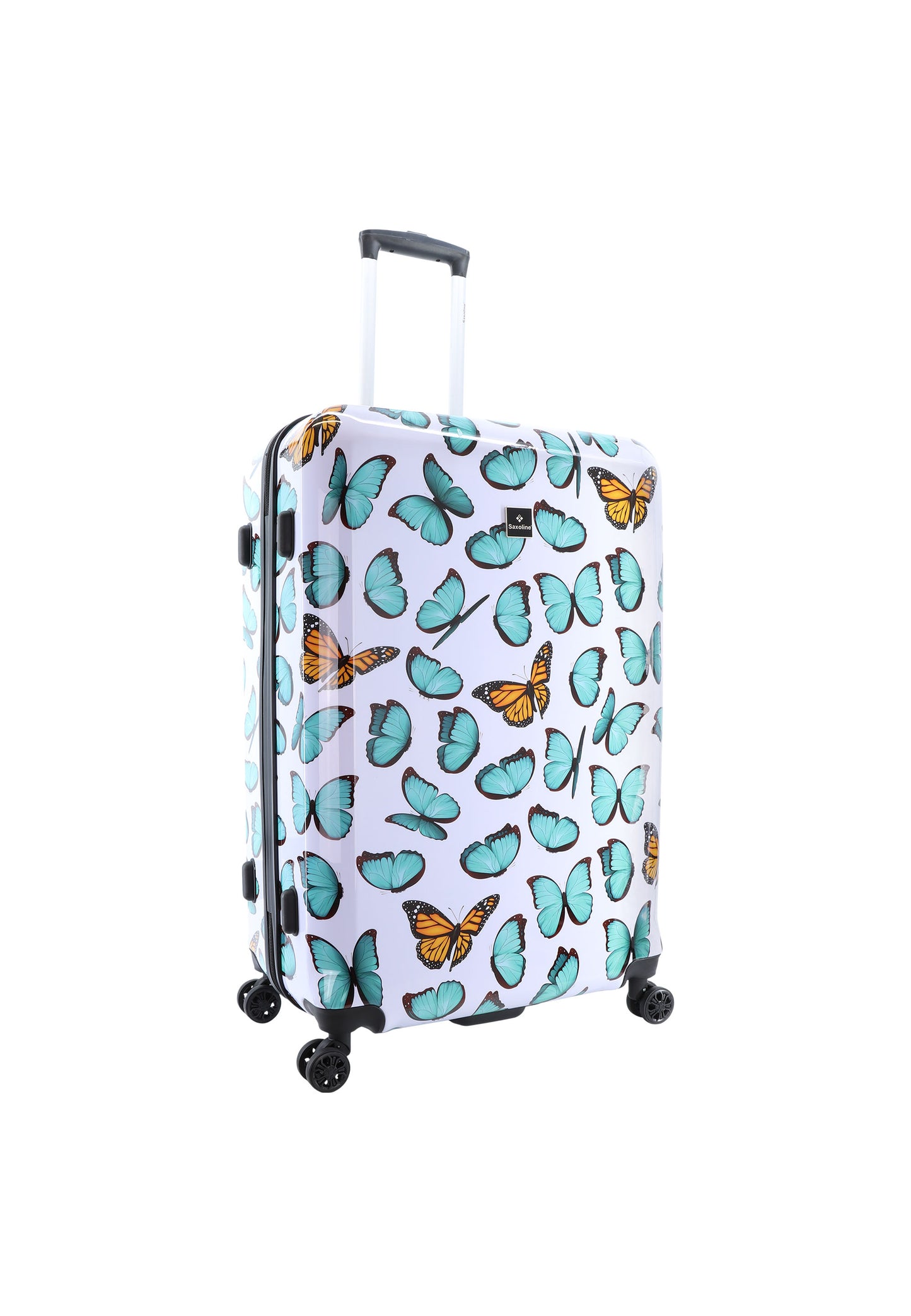 Saxoline Hard Case / Trolley / Travel Case - 76 cm (Large) - Imprimé printanier