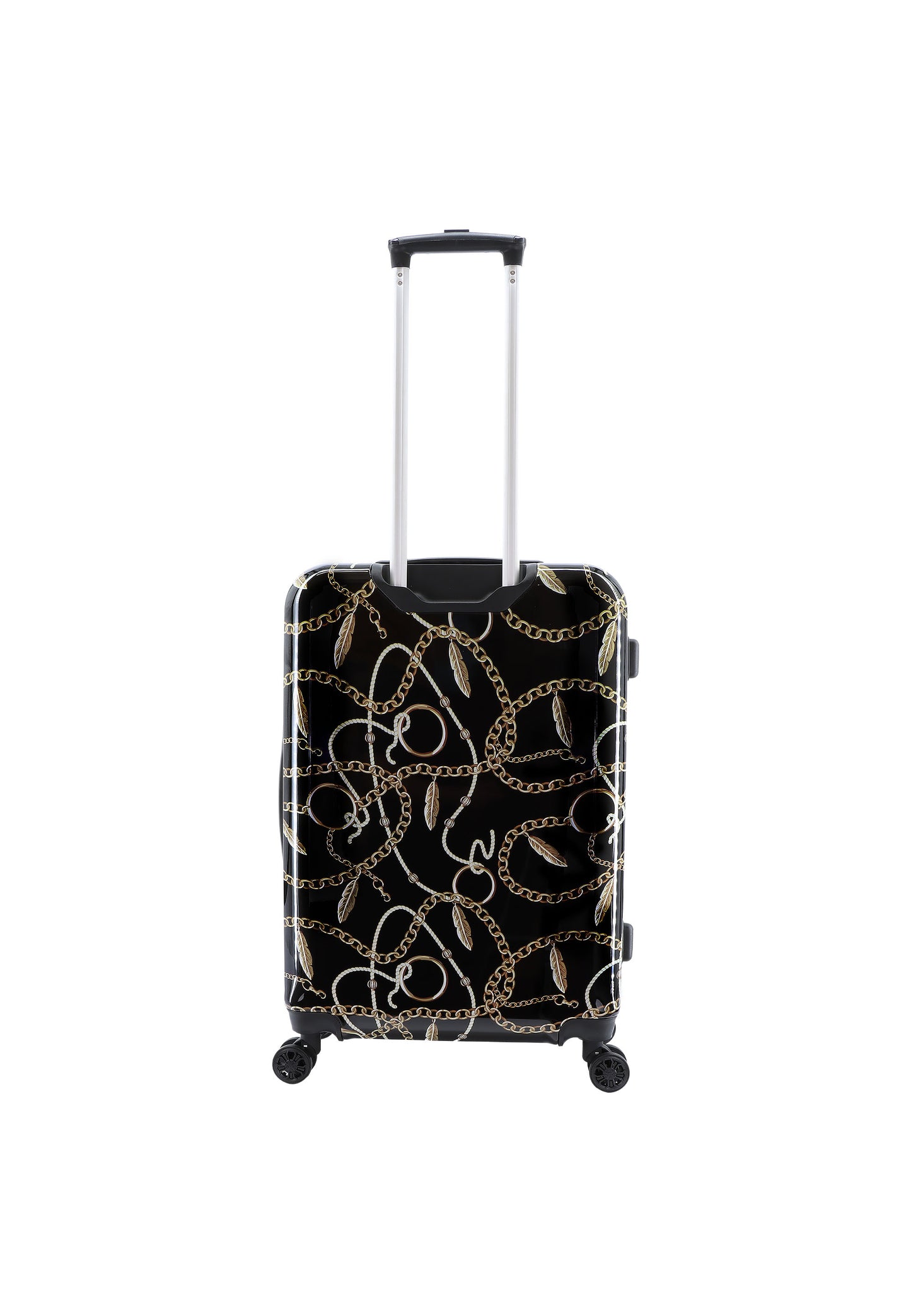 Saxoline Harde Koffer / Trolley / Reiskoffer - 66 cm (Medium) - Golden Age Print