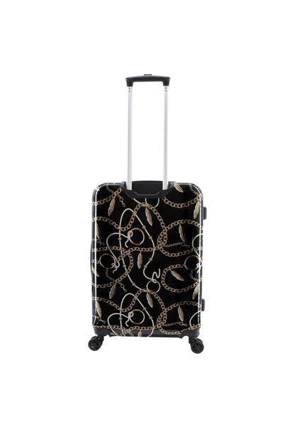 Saxoline Hard Case / Trolley / Travel Case - 66 cm (Moyen) - Golden Age Print