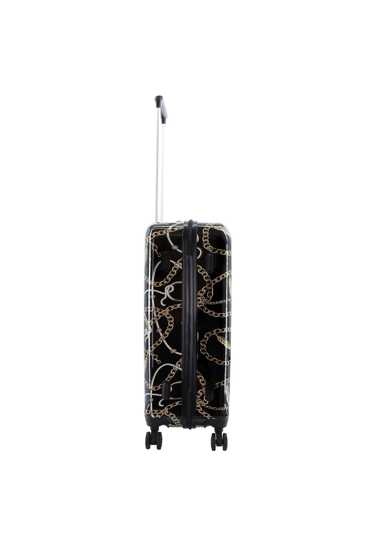 Saxoline Harde Koffer / Trolley / Reiskoffer - 66 cm (Medium) - Golden Age Print