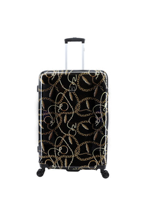 Saxoline Harde Koffer / Trolley / Reiskoffer - 76 cm (Large) - Golden Age Print