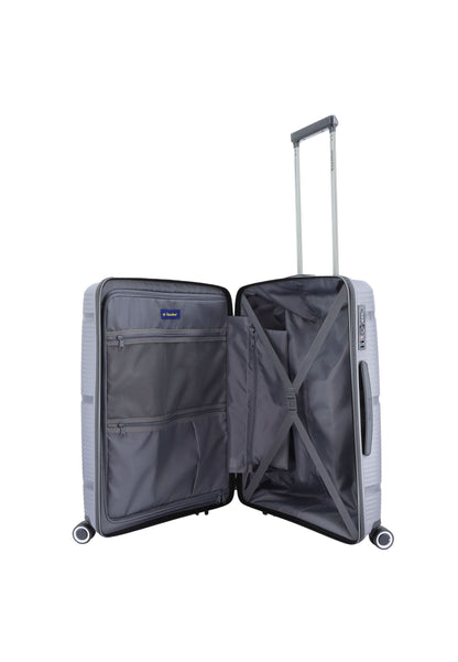 Valise Rigide / Trolley / Valise de Voyage Saxoline - 66 cm (Moyen) - Taupe