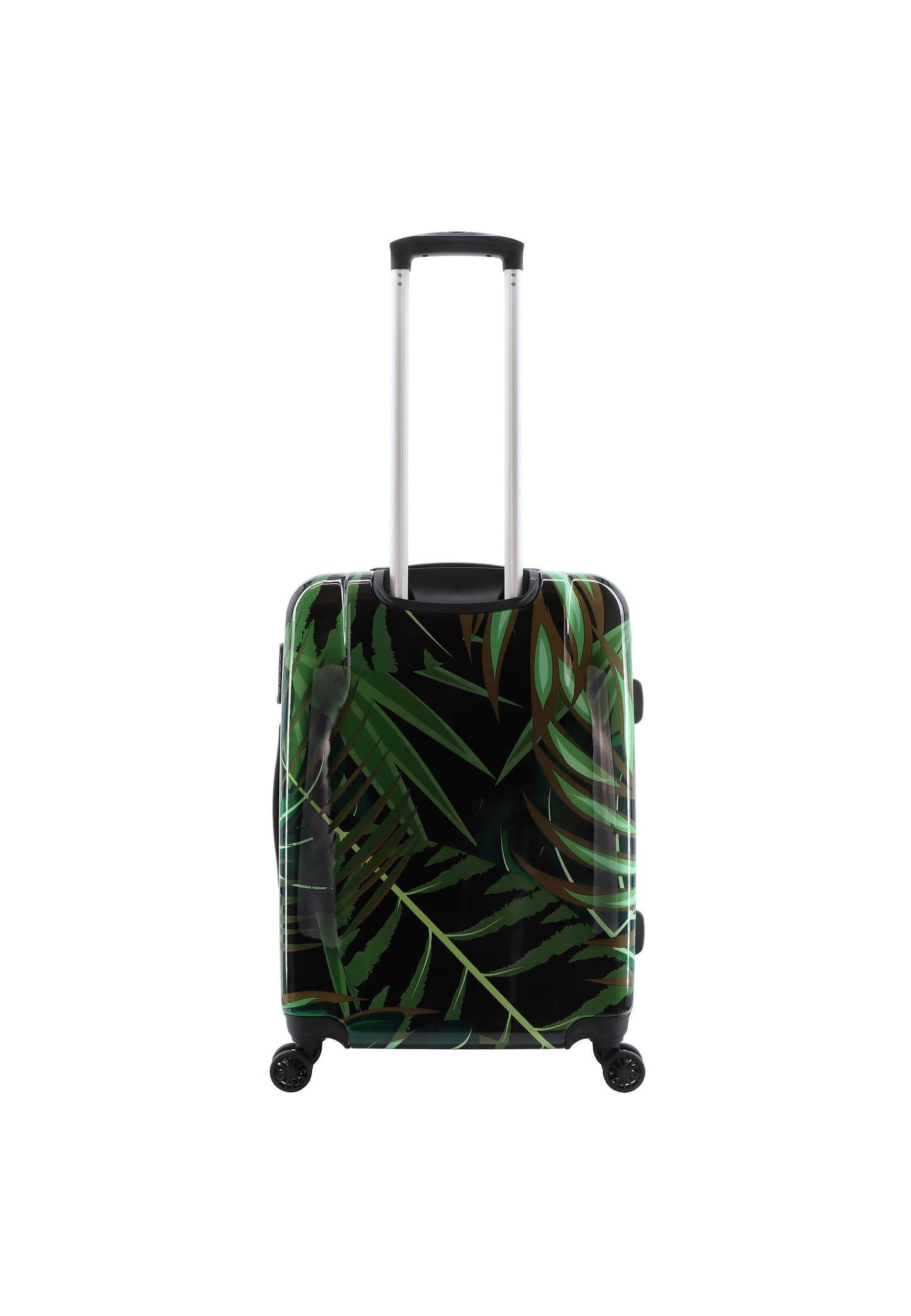 Saxoline Hard Case / Trolley / Travel Case - 64 cm (Moyen) - Imprimé feuilles de palmier