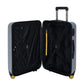 National Geographic Harde Koffer / Trolley / Reiskoffer - 67 cm (Medium) - Abroad - Zilver