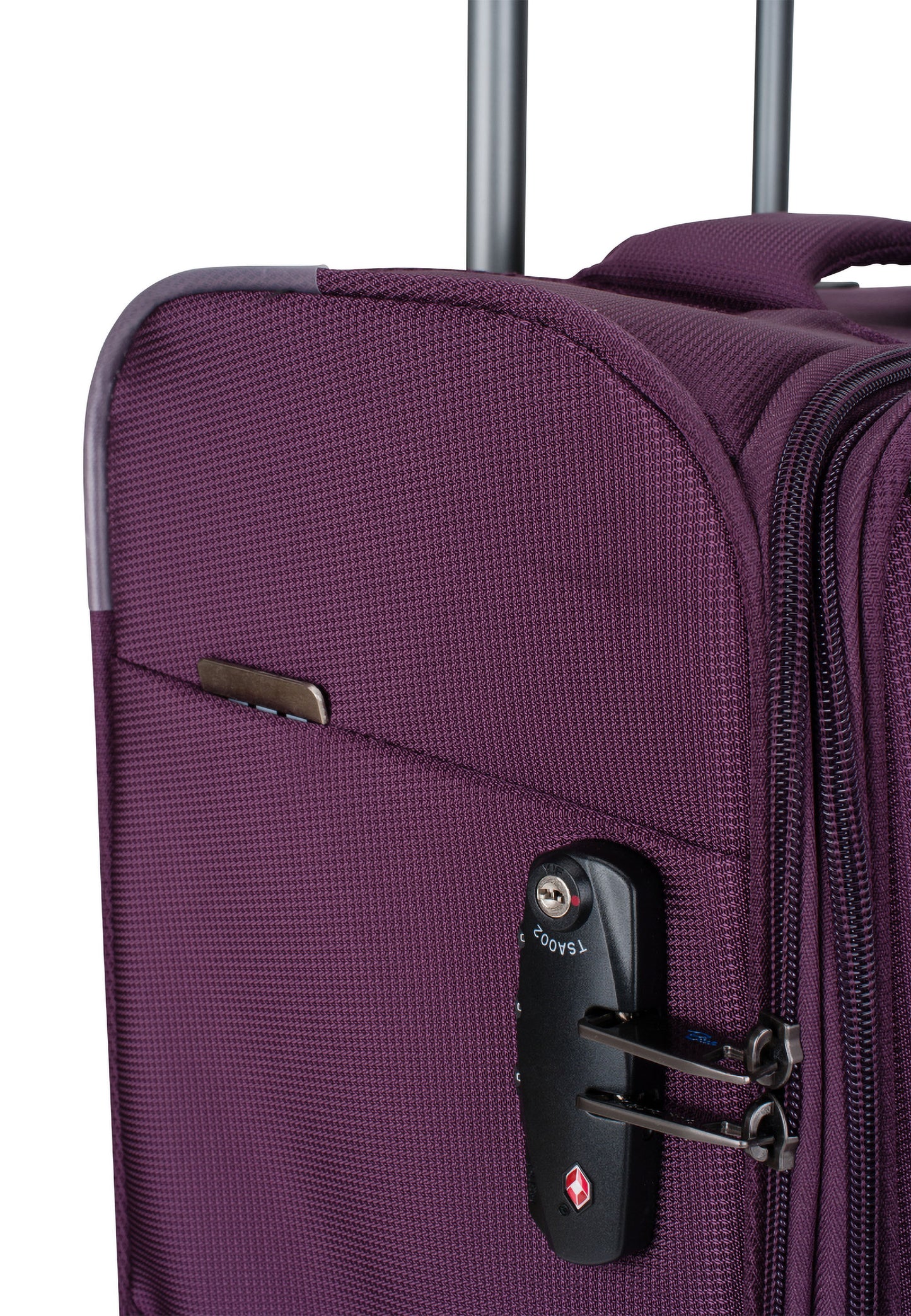 Saxoline Blue Valise souple / Trolley / bagage de voyage - 78 cm (Large) - Alpine - Aubergine