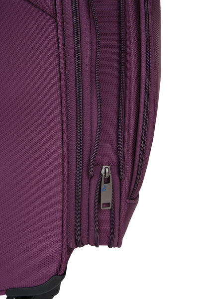 Saxoline Blue Zachte Koffer / Trolley / Reiskoffer - 78 cm (Large) - Alpine - Aubergine