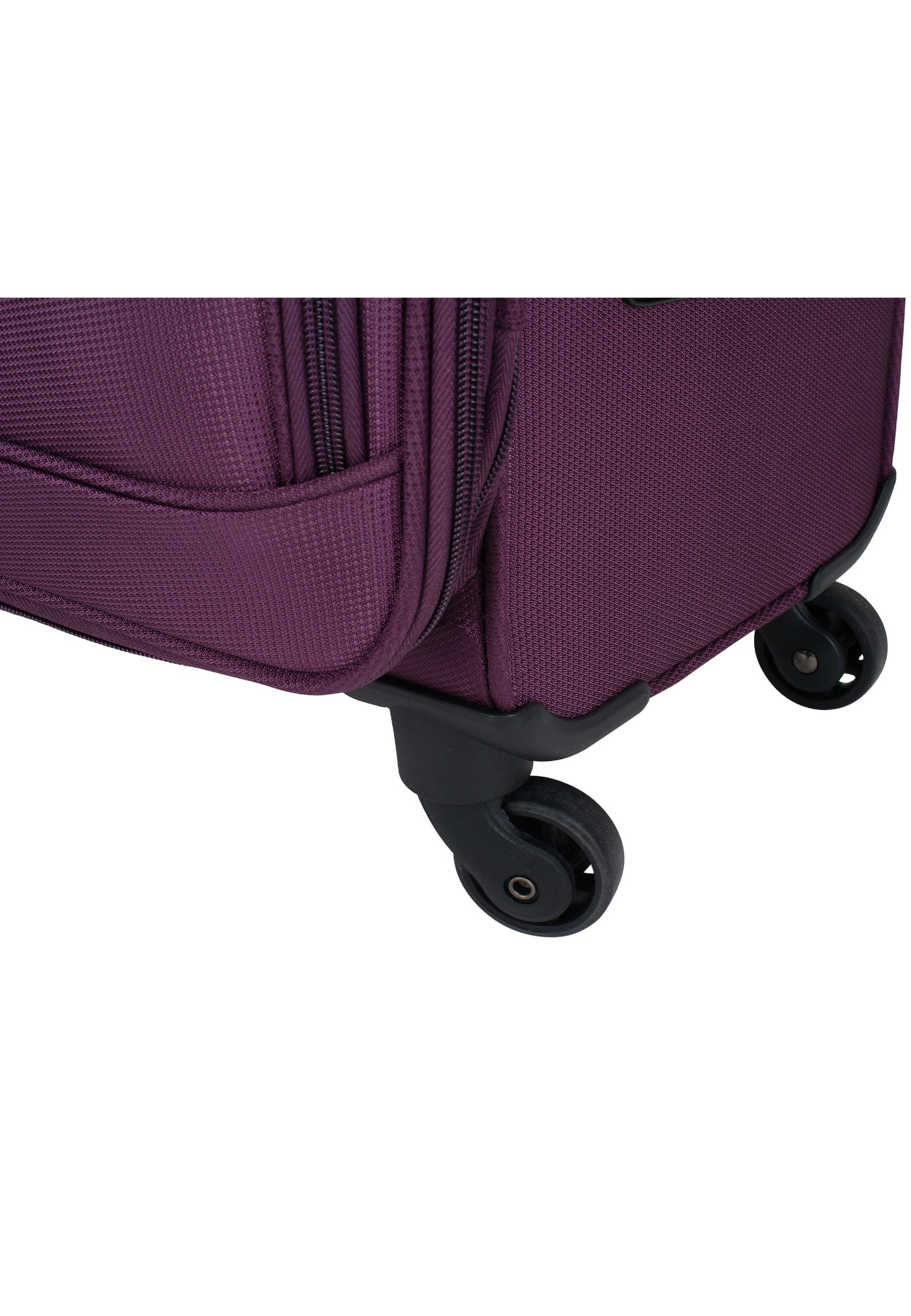 Saxoline Blue Zachte Koffer / Trolley / Reiskoffer - 78 cm (Large) - Alpine - Aubergine