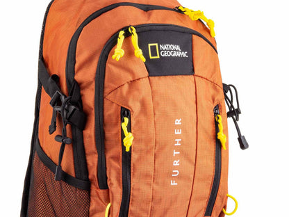 National Geographic Outdoor Rugzak / Trekking Rugzak / Wandel Rugzak - 18 Liter - Destination - N16084 - Oranje