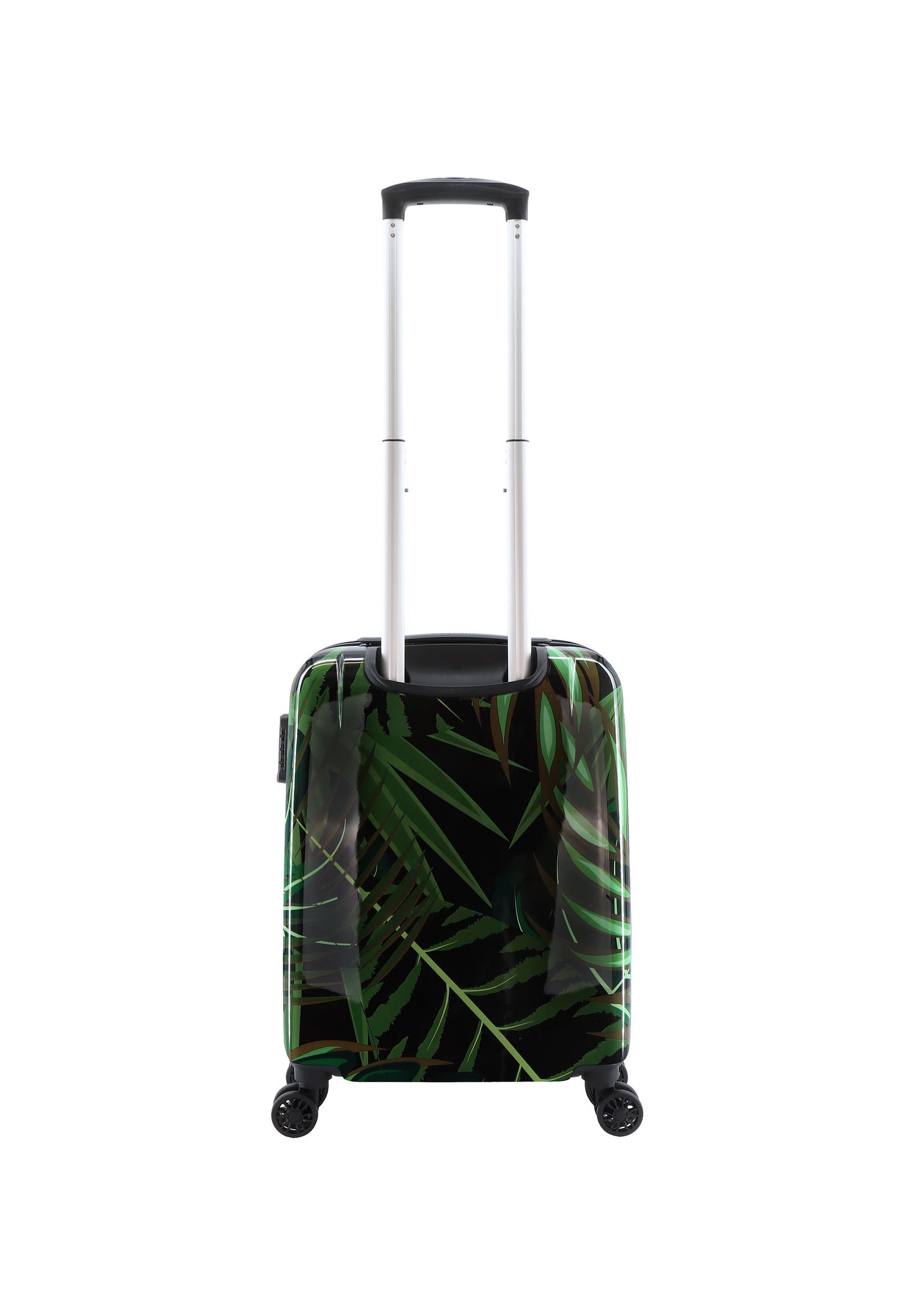 Saxoline Handbagage Harde Koffer / Trolley / Reiskoffer - 55cm (Small) - Palm Leaves Print