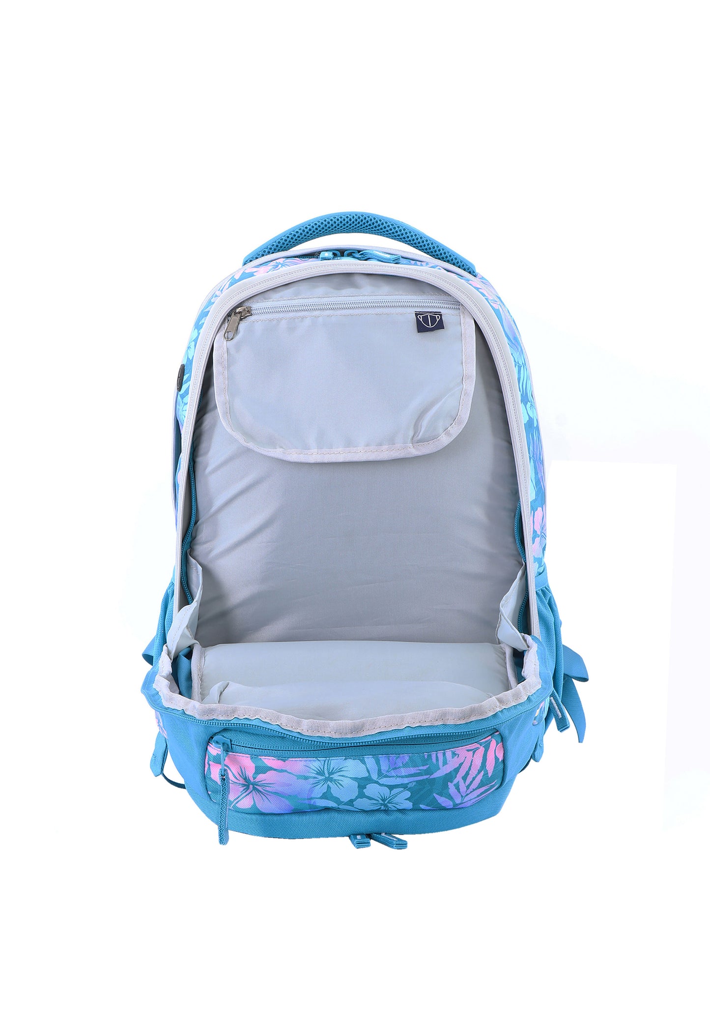 Sac à dos scolaire 2be | Sac à dos pour ordinateur portable 15 pouces avec sac de sport et trousse – Turquoise