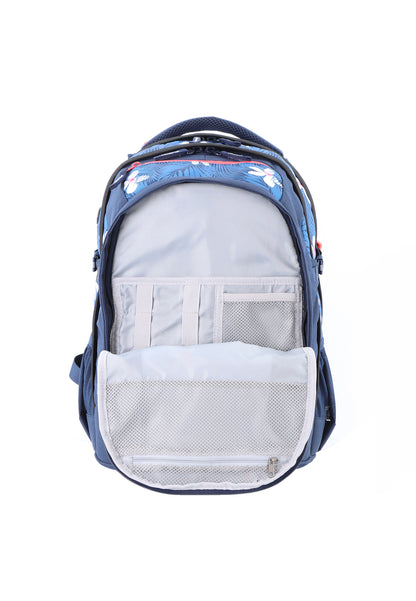 Sac à dos scolaire 2be| cartable avec compartiment pour ordinateur portable de 15 pouces | sac de sport et trousse – Bleu