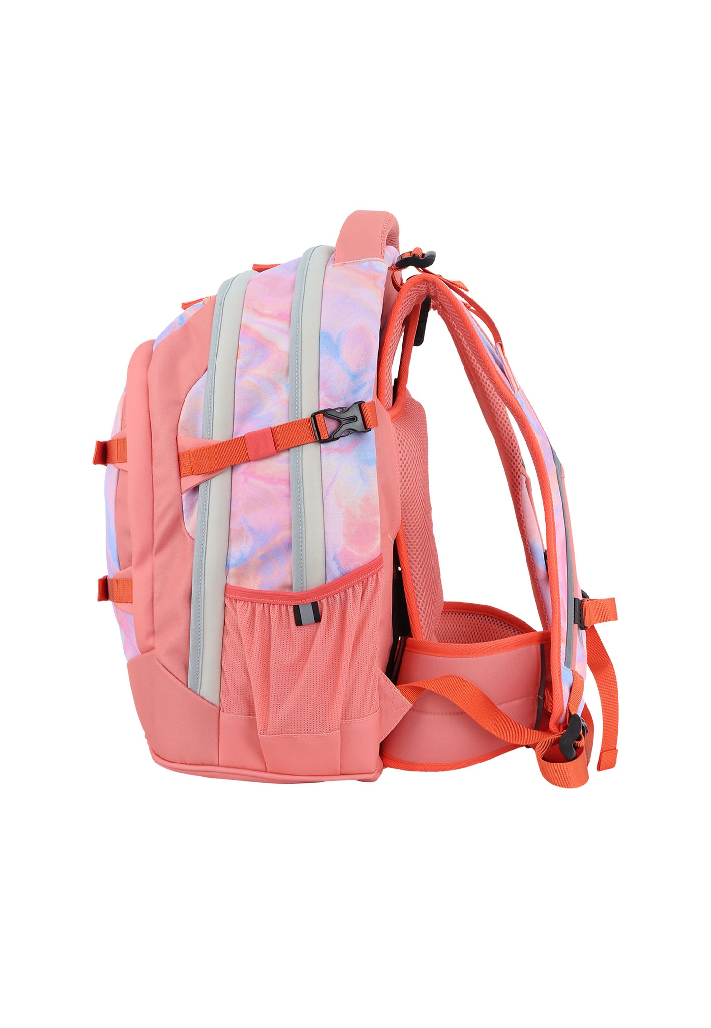 2be Sac à dos scolaire avec compartiment pour ordinateur portable 15 pouces | sac de sport et trousse – Fuchsia