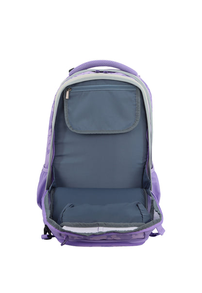 2be Sac à dos scolaire avec compartiment pour ordinateur portable 15 pouces | sac de sport et trousse – Fuchsia