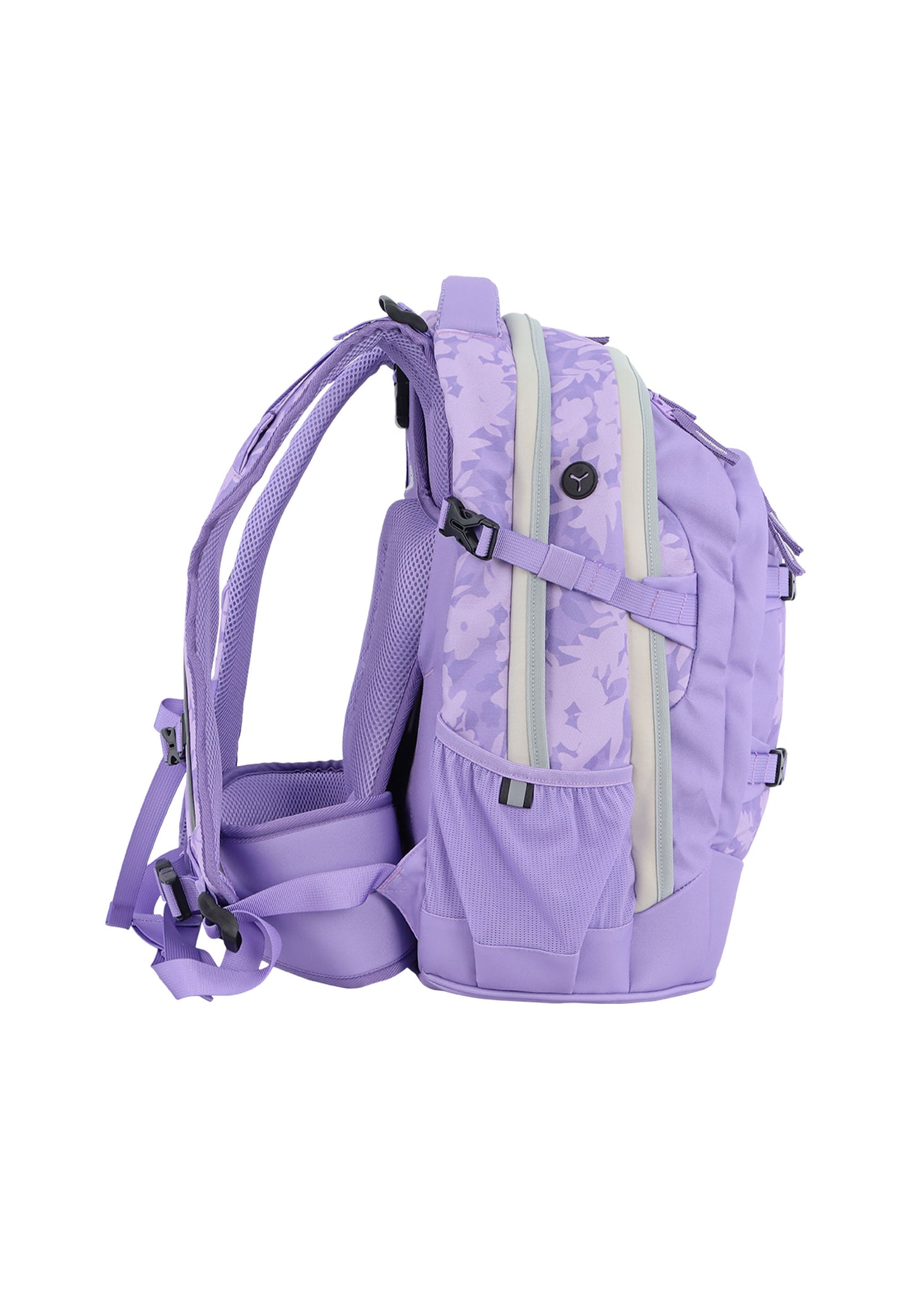 2be Sac à dos scolaire avec compartiment pour ordinateur portable 15 pouces | sac de sport et trousse – Fuchsia