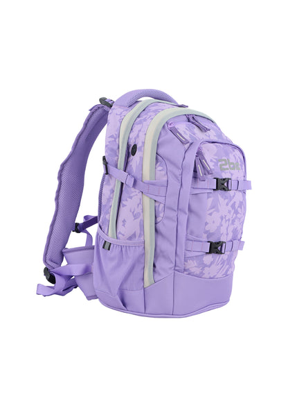 2be Sac à dos scolaire avec compartiment pour ordinateur portable 15 pouces | sac de sport et trousse – Fuchsia