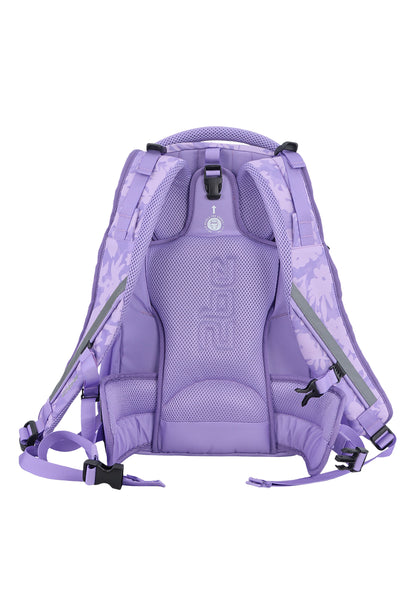 2be Sac à dos scolaire avec compartiment pour ordinateur portable 15 pouces | sac de sport et trousse – Fuchsia