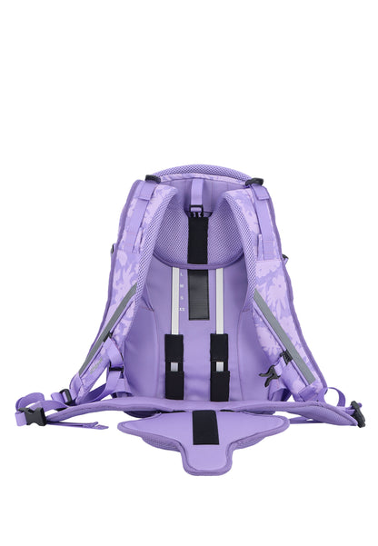 2be Sac à dos scolaire avec compartiment pour ordinateur portable 15 pouces | sac de sport et trousse – Fuchsia