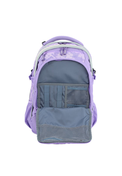 2be Sac à dos scolaire avec compartiment pour ordinateur portable 15 pouces | sac de sport et trousse – Fuchsia