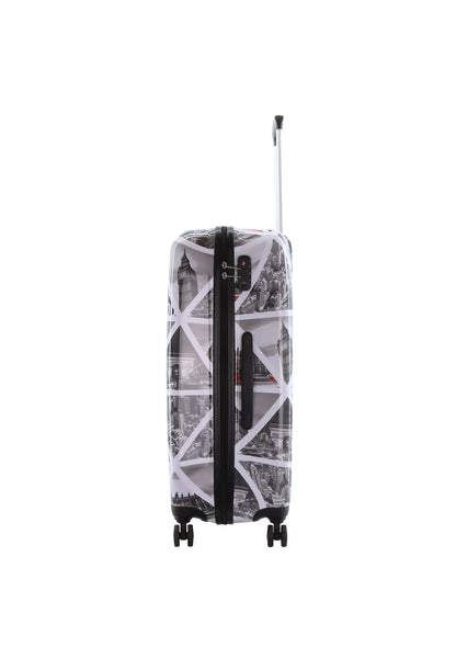 Saxoline Hard Case / Trolley / Travel Case - 74 cm (Large) - Cities Print