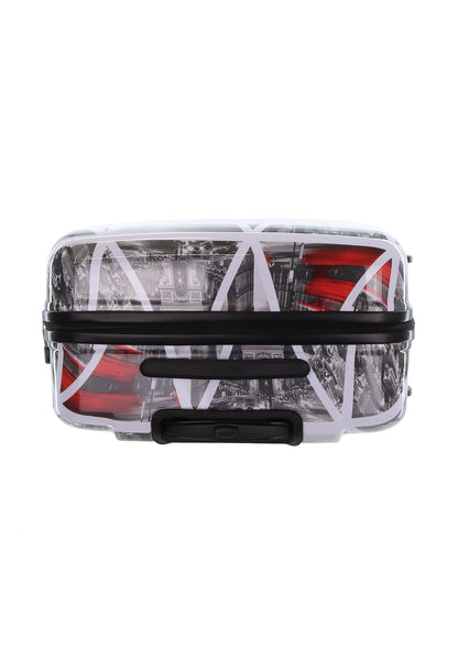 Saxoline Hard Case / Trolley / Travel Case - 74 cm (Large) - Cities Print