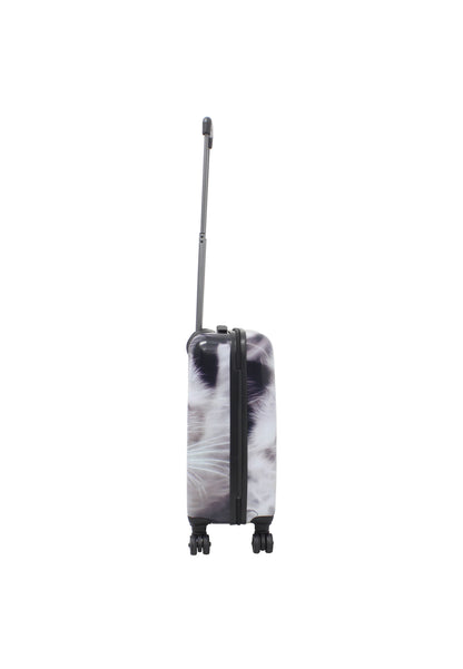 Saxoline harde Handbagage | Trolley met print- 54cm (S) - White Cat – productafbeelding 5