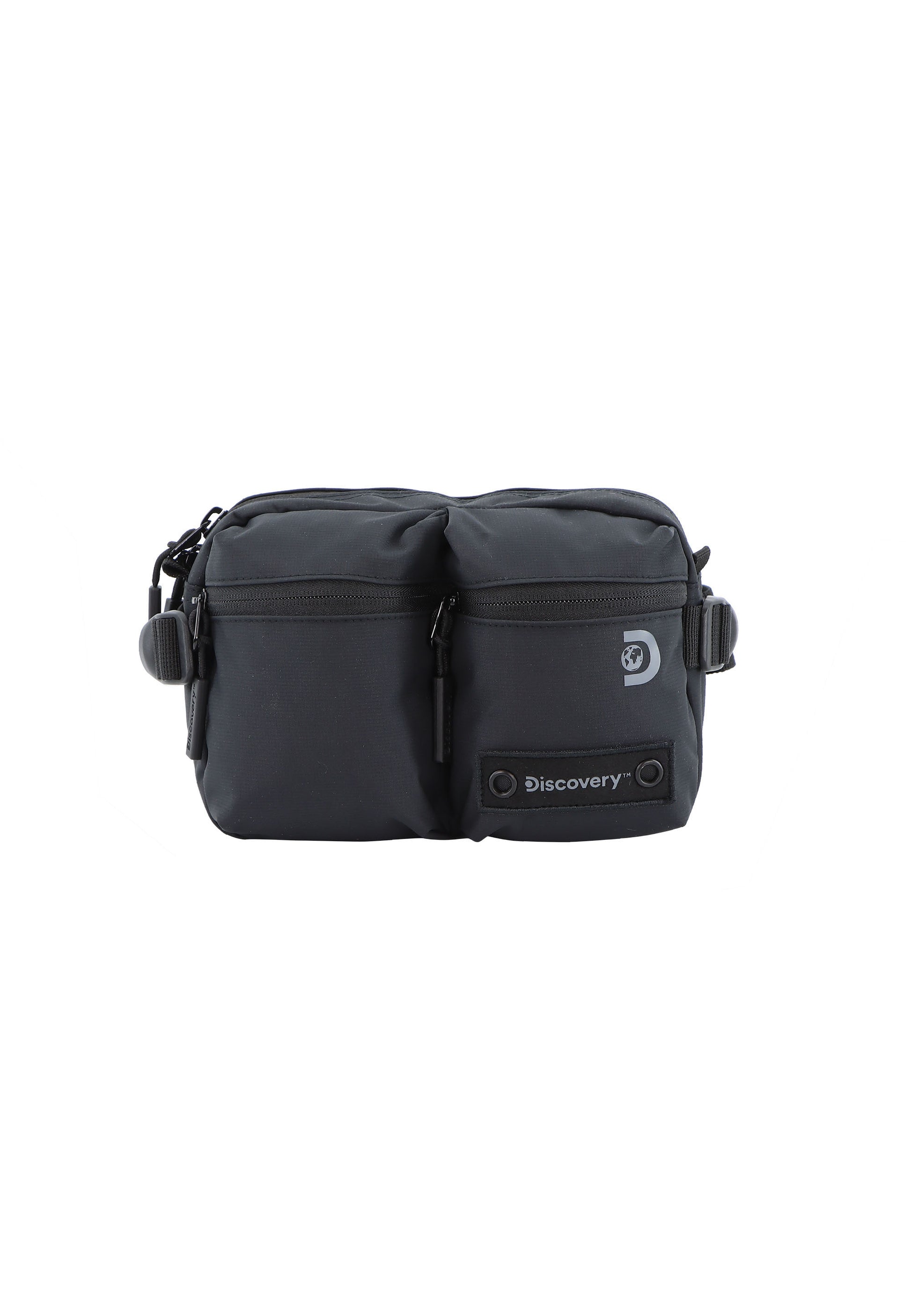 Discovery Heuptasje / Crossbodytas / Festivaltasje - Shield - Zwart