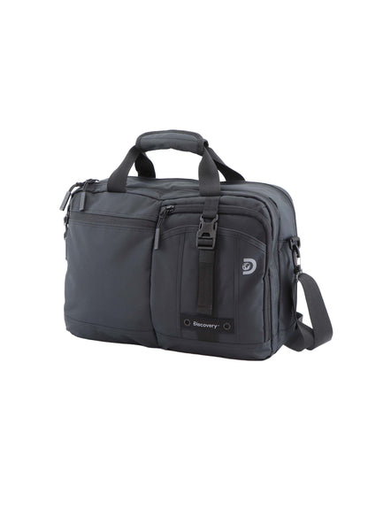 Sacoche pour ordinateur portable / sac de travail / porte-documents Discovery - 15 pouces - Shield - D00114 - Noir