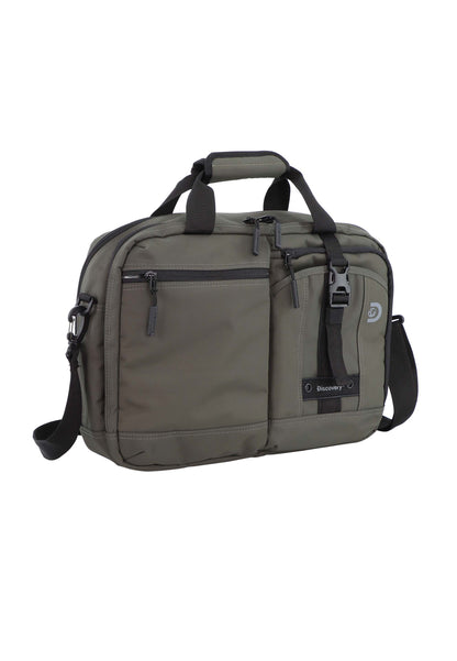 Discovery Laptoptas / Werktas / Aktetas - 15 Inch - Shield - D00114 - Khaki