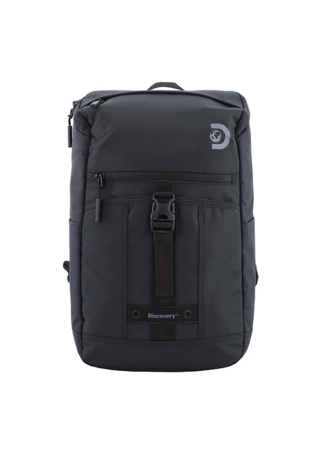 Discovery 15 inch Laptop Rugzak / Rugtas / Schooltas - Shield - Zwart