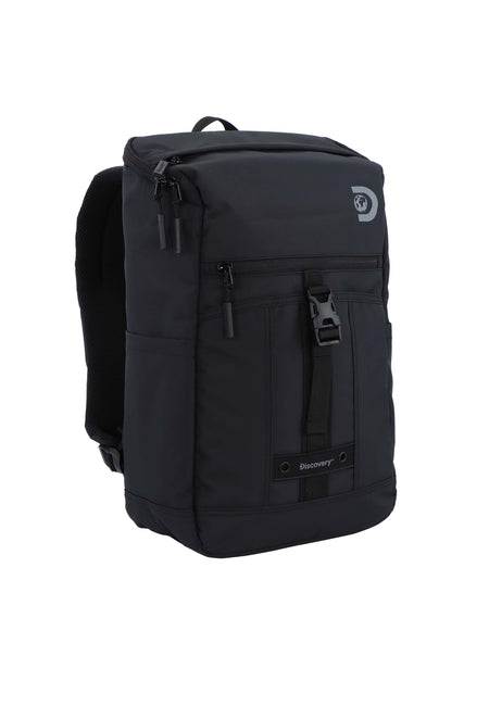 Discovery 15 inch Laptop Rugzak / Rugtas / Schooltas - Shield - Zwart