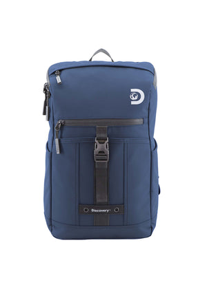 Discovery Laptop Rugzak / Rugtas / Schooltas - 15 inch - Shield - D00115 - Blauw