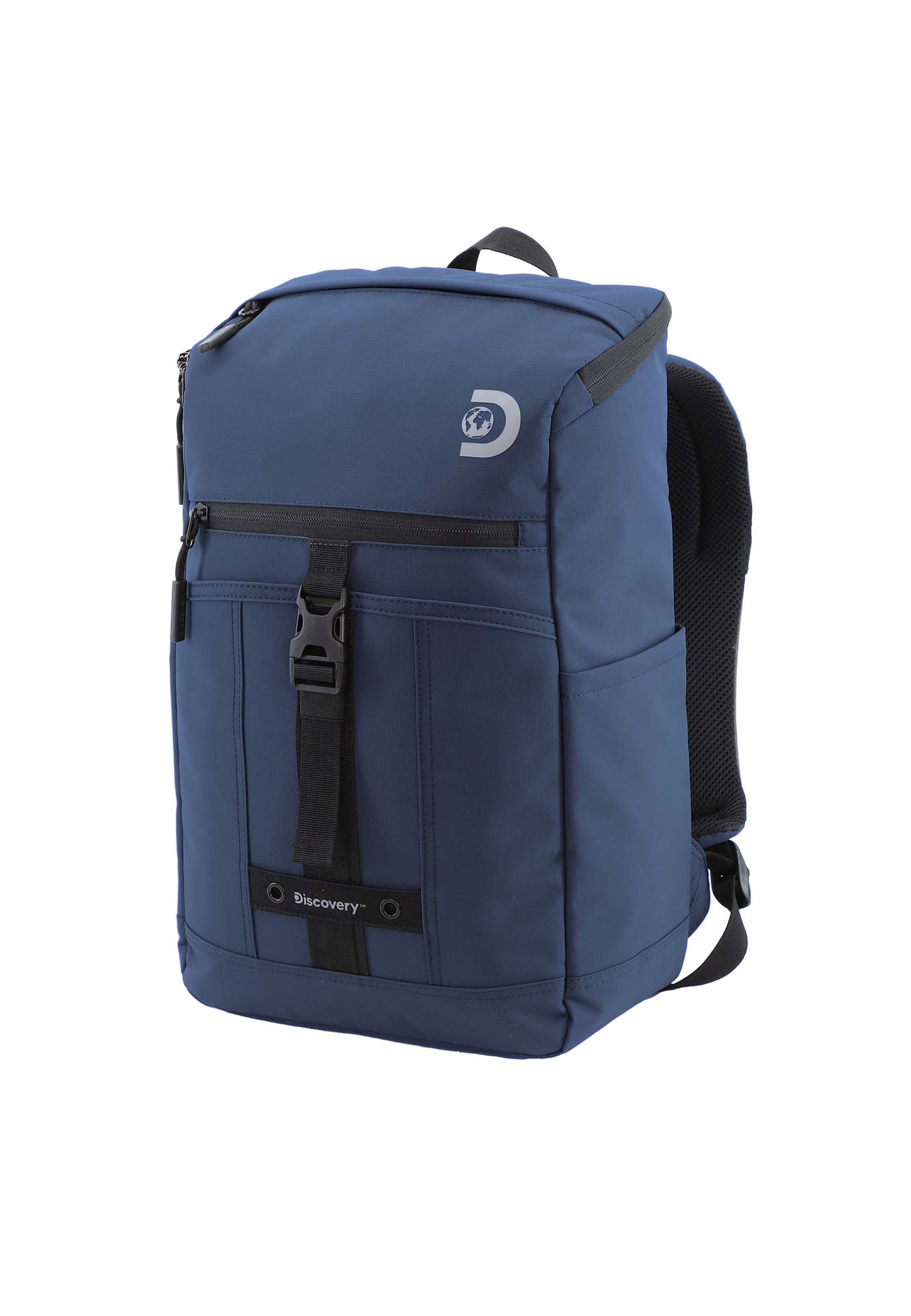 Discovery Laptop Rugzak / Rugtas / Schooltas - 15 inch - Shield - D00115 - Blauw