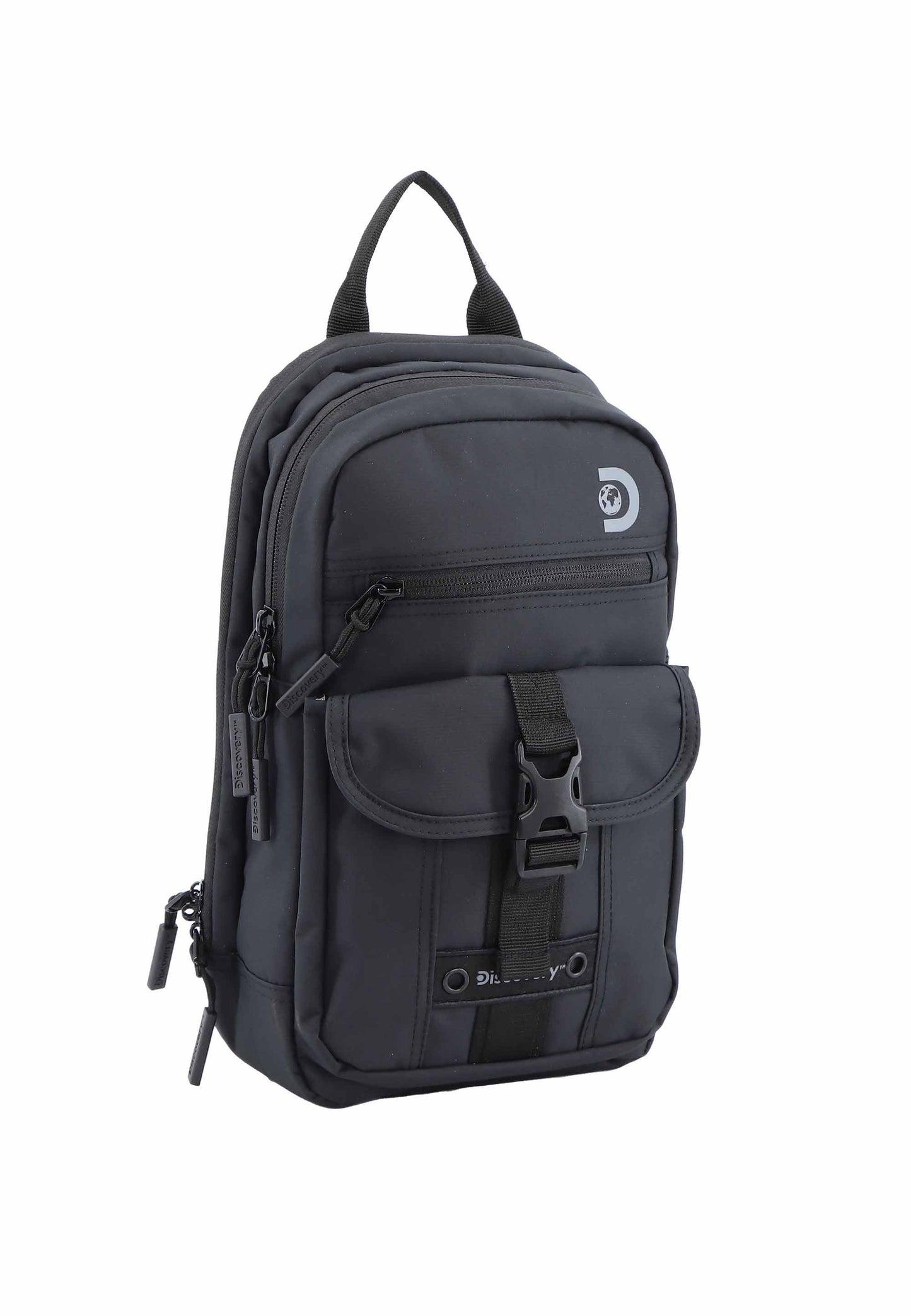 Discovery Crossbodytas / Schoudertas - Shield - Zwart