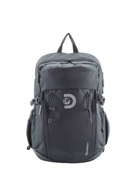 Discovery RPET 15 inch  Laptop Rugzak / Rugtas / Schooltas - Metropolis - Zwart