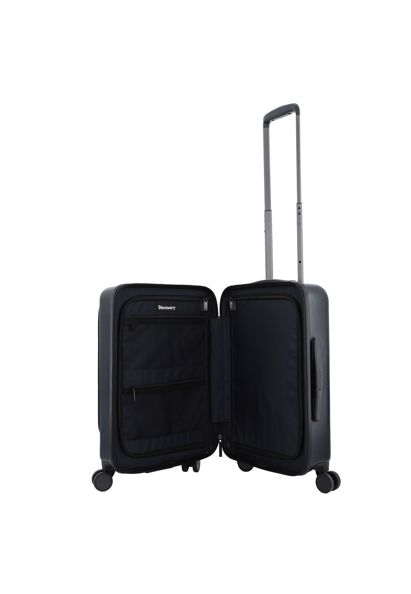 Discovery Patrol Harde Handbagage Koffer / laptop Trolley - 55 cm S Antraciet