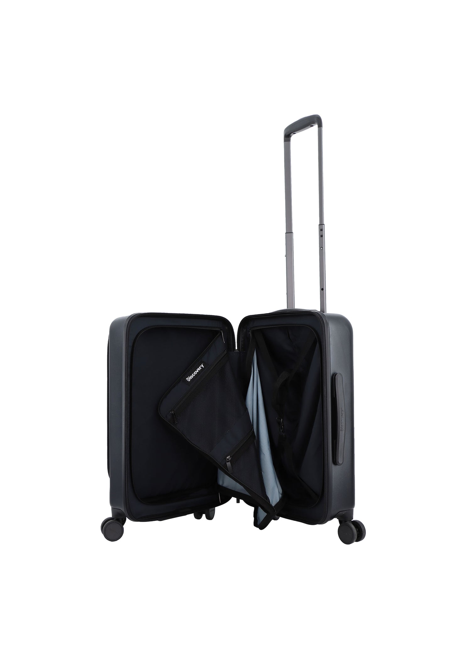 Discovery Patrol Harde Handbagage Koffer / laptop Trolley - 55 cm S Antraciet