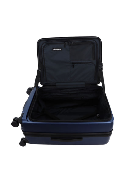 Discovery Patrol Harde Koffer | Trolley | Reiskoffer 67 cm M - Blauw