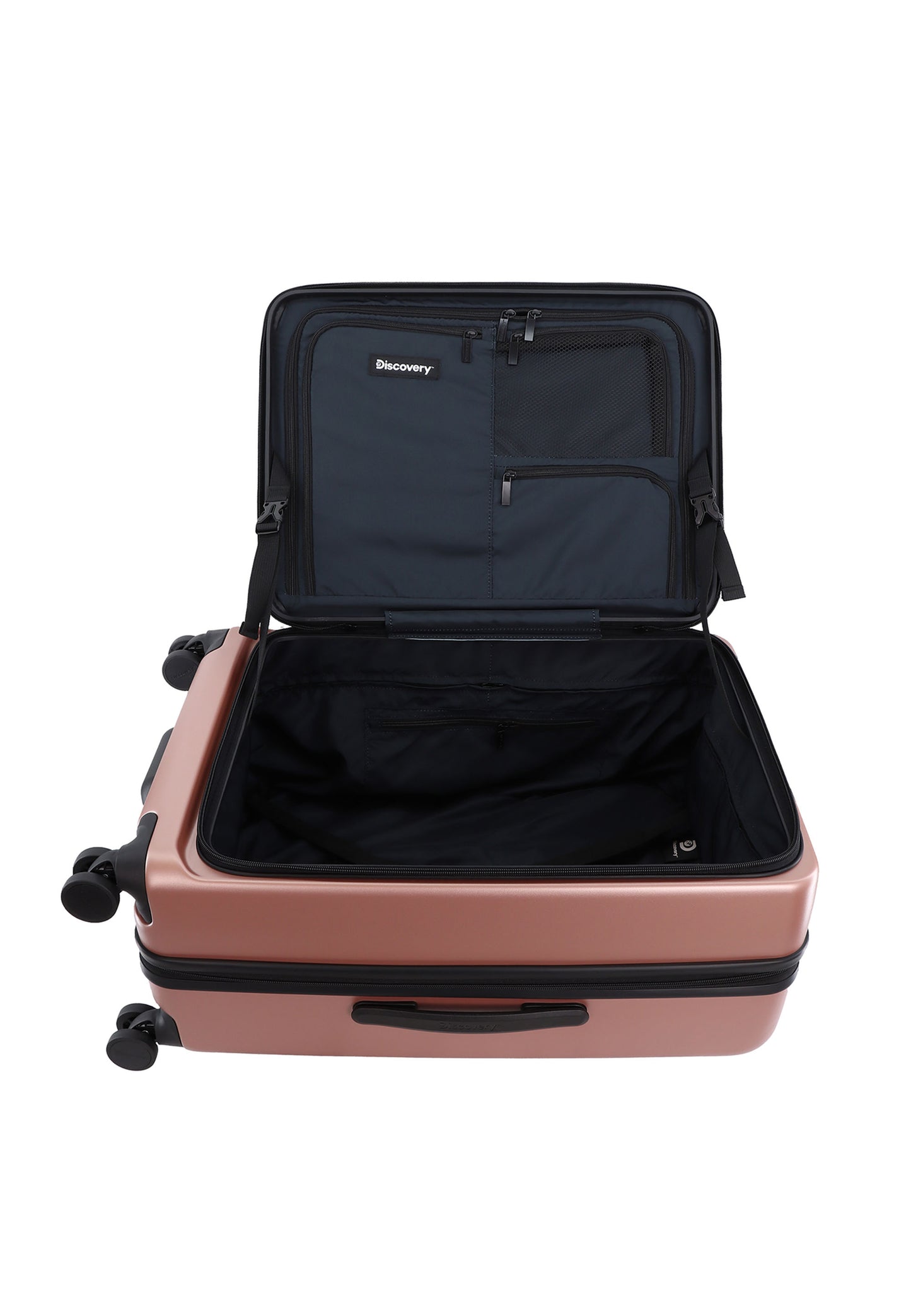 Valise rigide / trolley / valise de voyage Discovery Patrol - 67 cm (moyen) - Rose