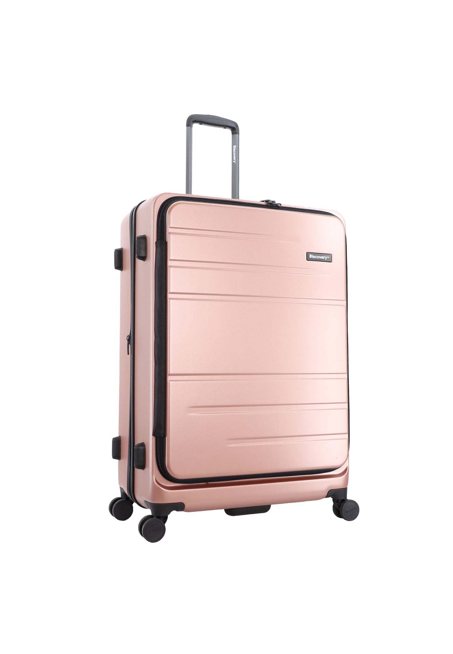 Étui rigide Discovery Patrol | Chariot | Valise de voyage - 78 cm L - Rose