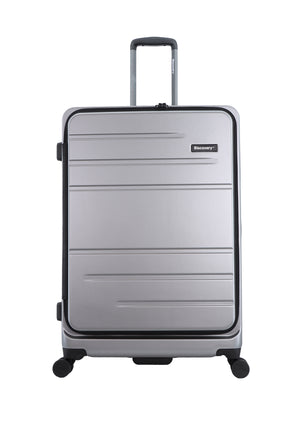 Discovery - Patrol Harde Koffer / Trolley / Reiskoffer - 78 cm (Large) - Zilver