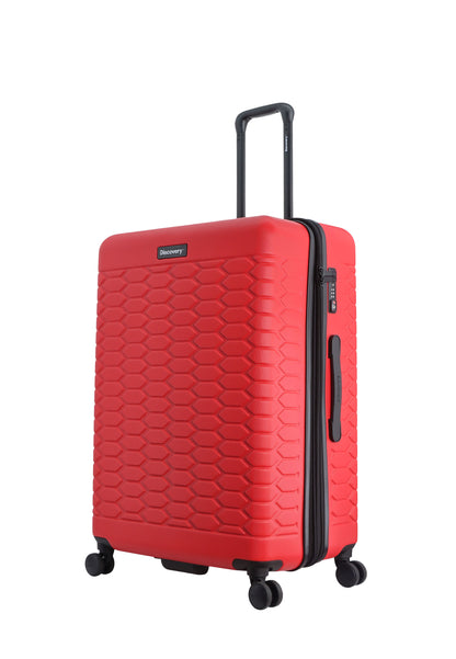 Discovery - Reptile | Harde Koffer Set (S/M/L) - Rood