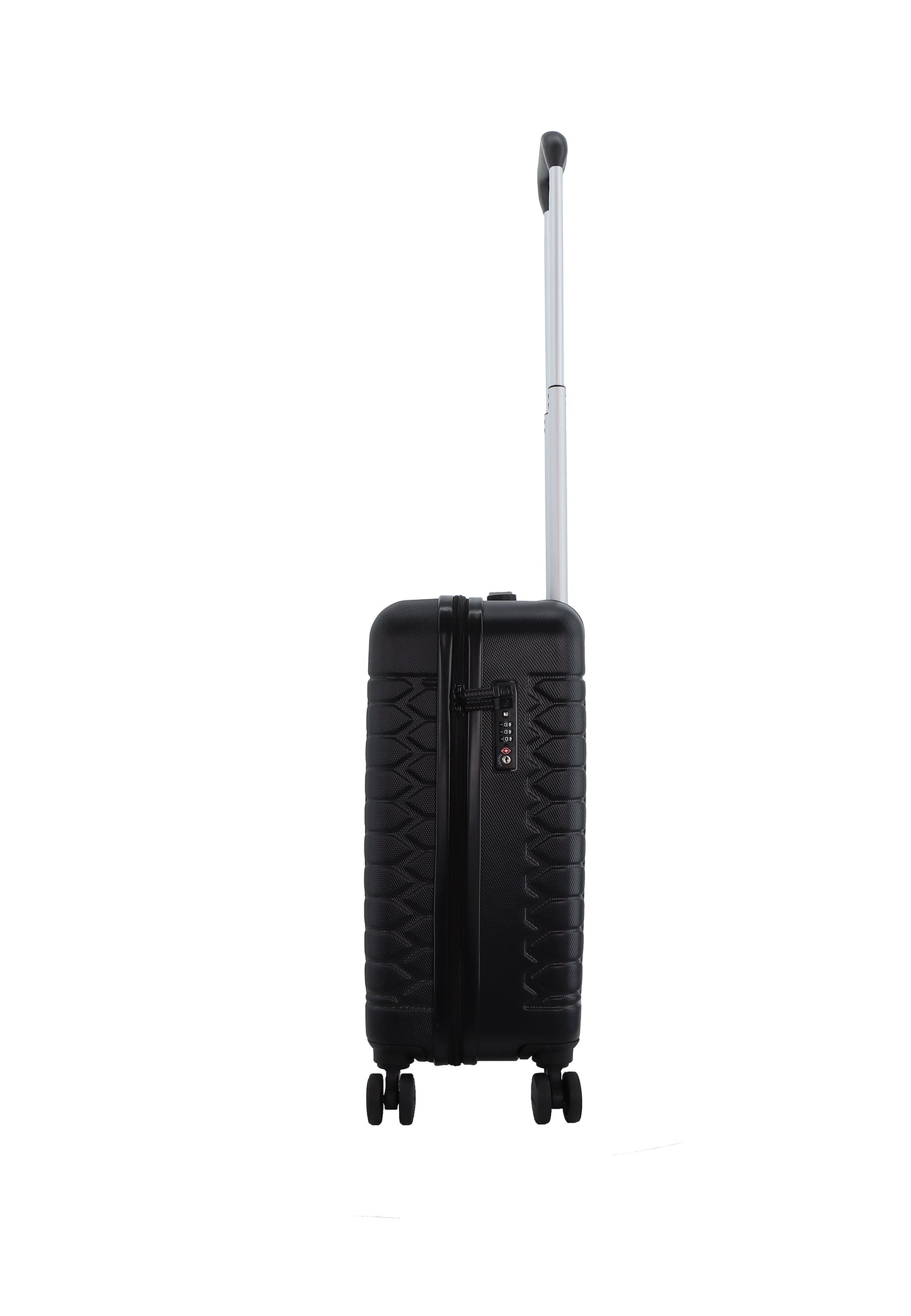 Discovery Reptile Handbagage Harde Koffer / Trolley / Reiskoffer - 54.5 cm (Small) - Zwart