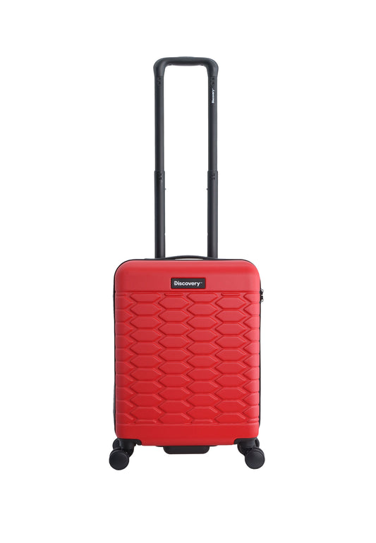 Discovery Reptile Handbagage Harde Koffer / Trolley / Reiskoffer - 54.5 cm (Small) - Rood