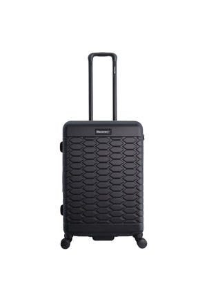 Discovery - Reptile | Harde Koffer / Trolley / Reiskoffer / Valies - 67 cm (Medium) - Zwart